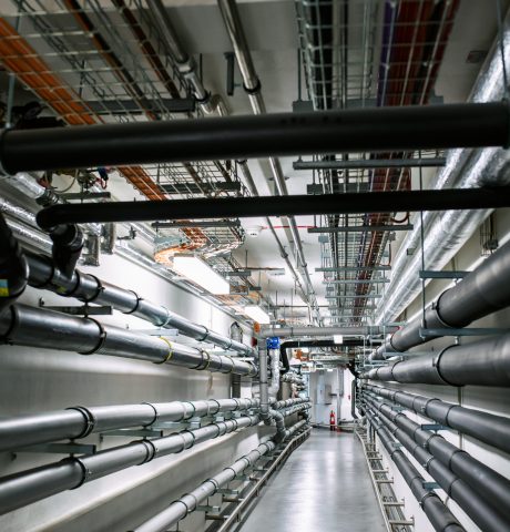 Laying,Of,Engineering,Networks.,Ventilation,Pipes.,Air,Conditioning,Of,Buildings.