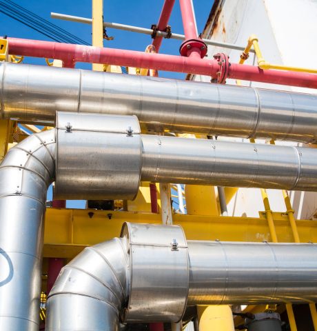 Heating,Medium,Oil,Pipeline,Protected,With,Stainless,Steel,Insulation,For